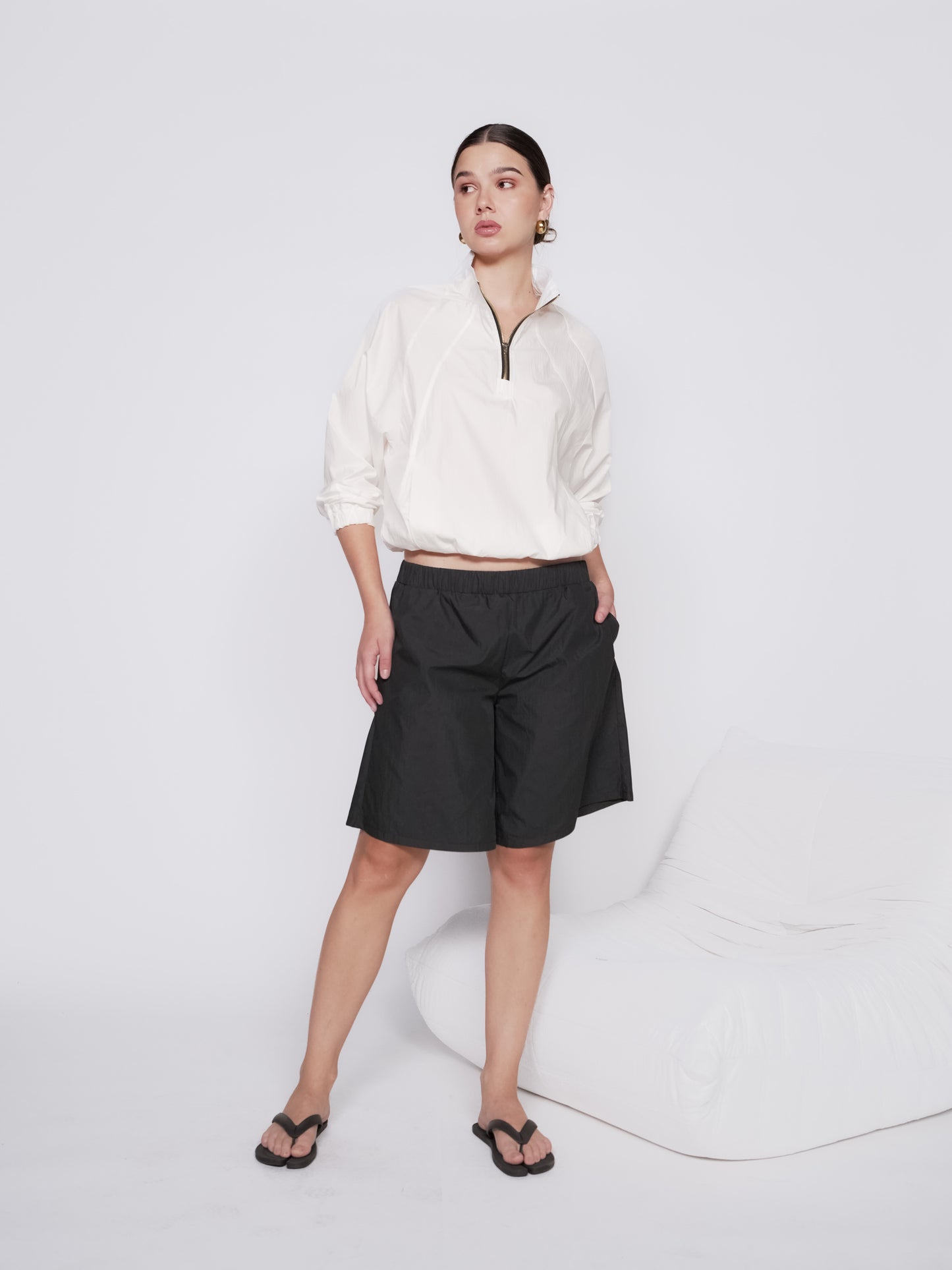 Thyme Zip Up Top