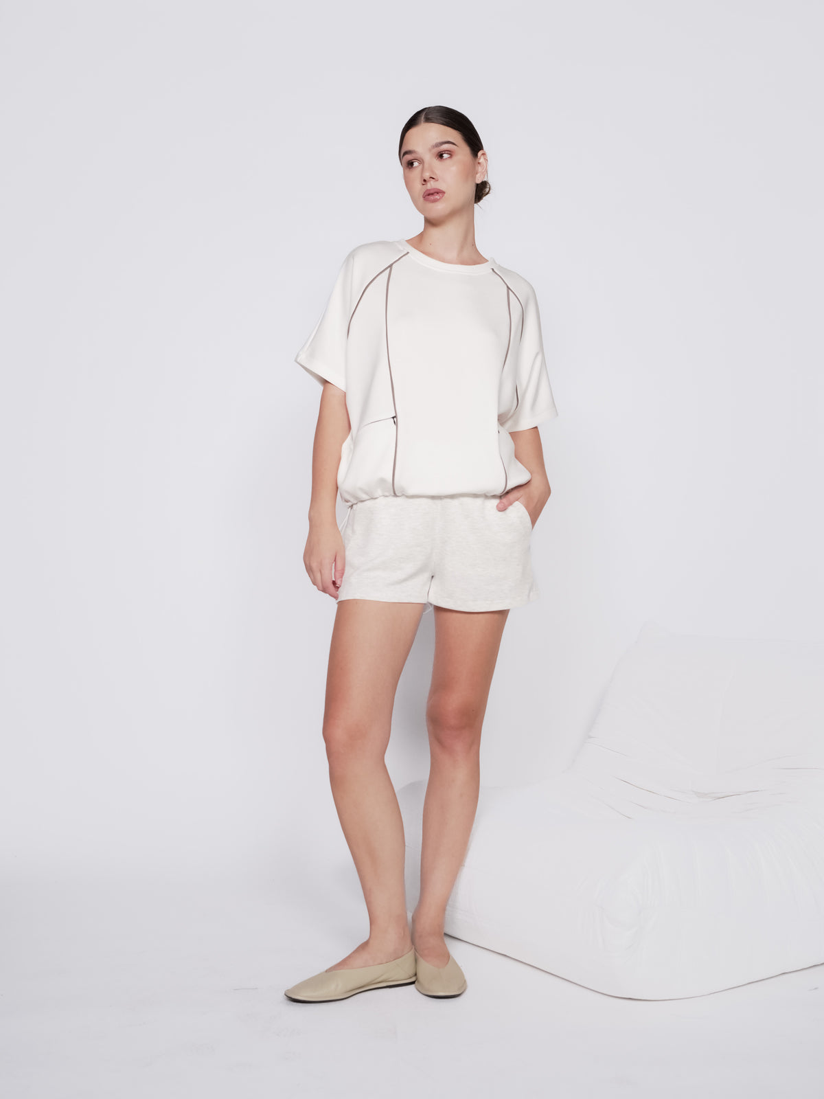 Verbena Piping-Detail Top
