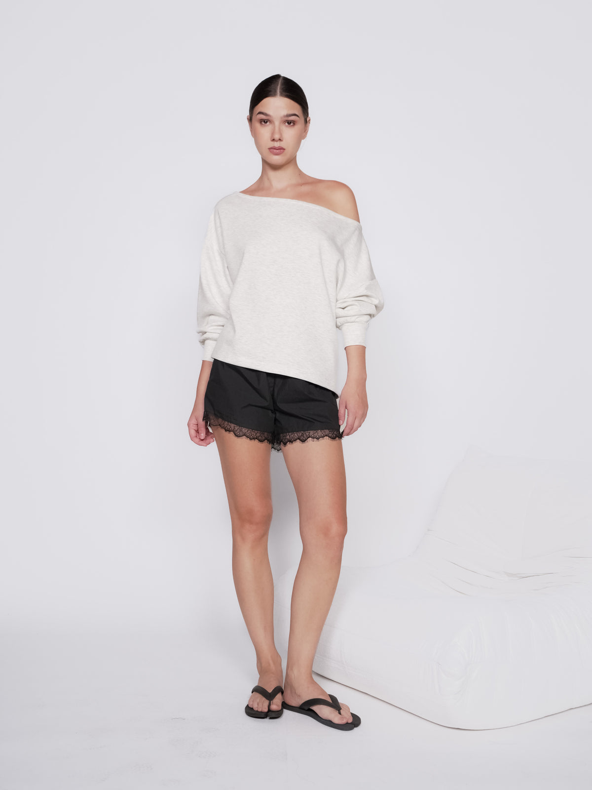 Lotus Off-shoulder Top