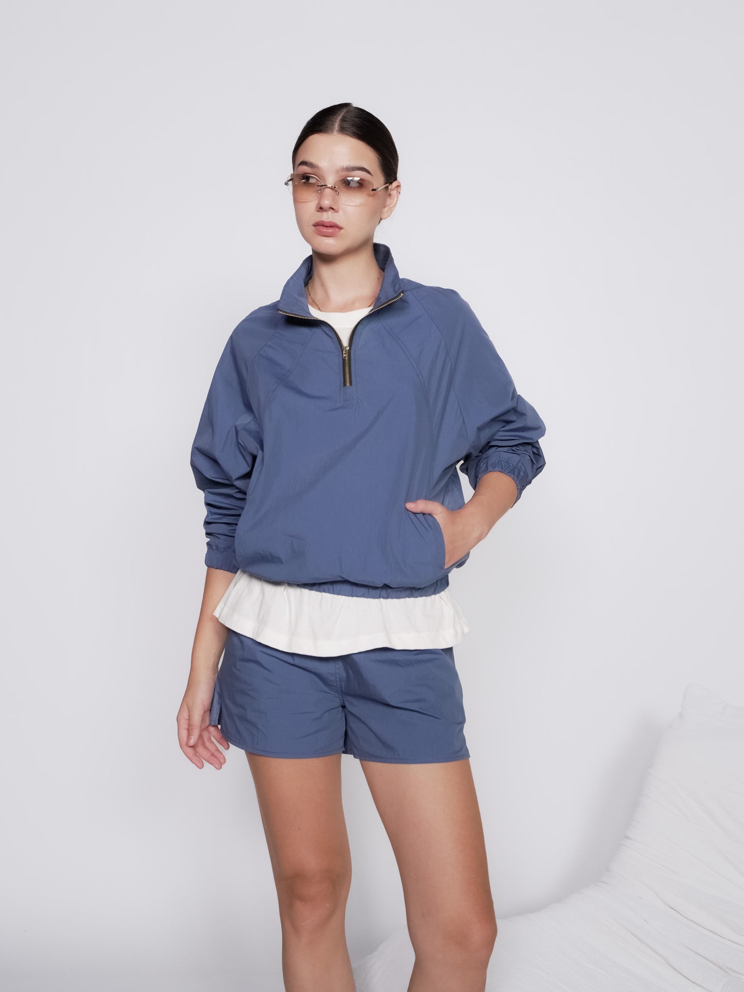 Thyme Zip Up Top