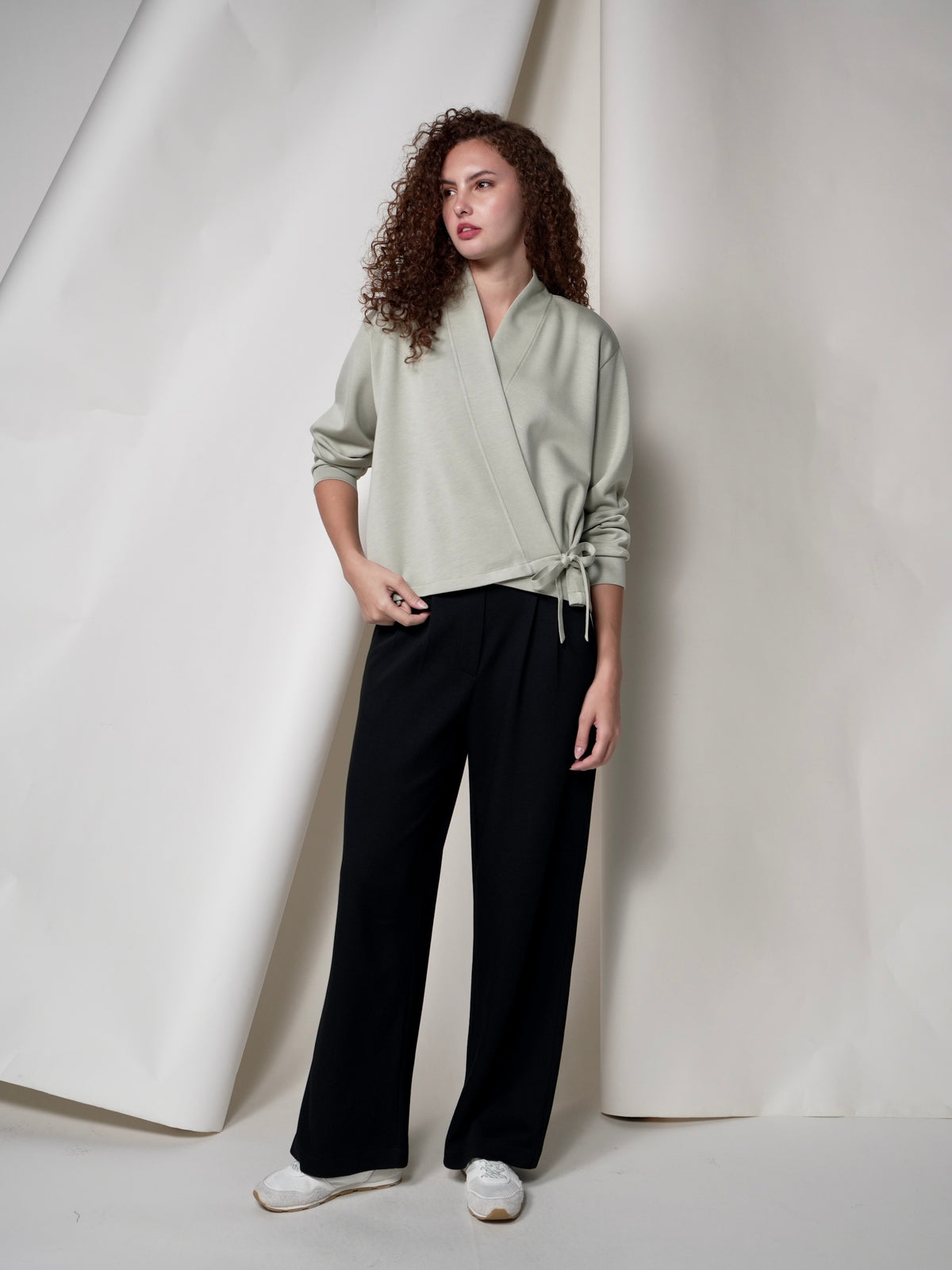 Oasis Wrap Top