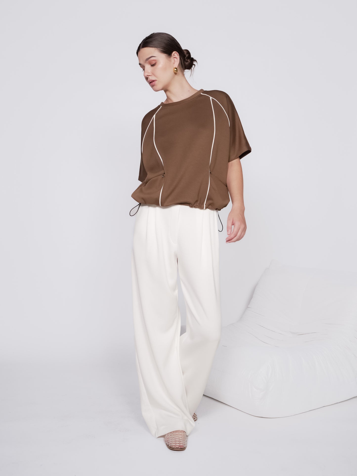 Verbena Piping-Detail Top