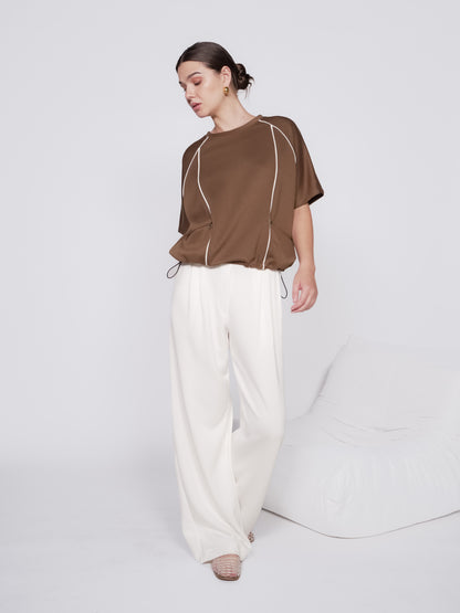 Verbena Piping-Detail Top
