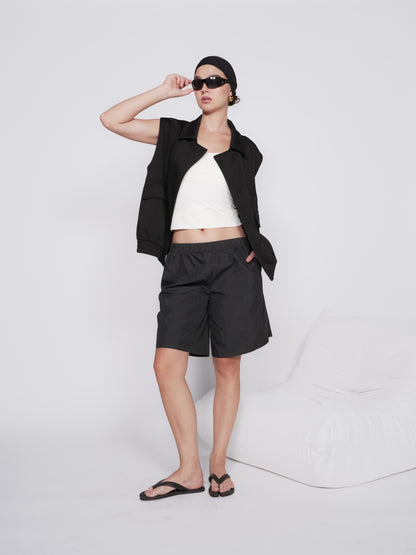 Anise Multi Snap Biker Vest