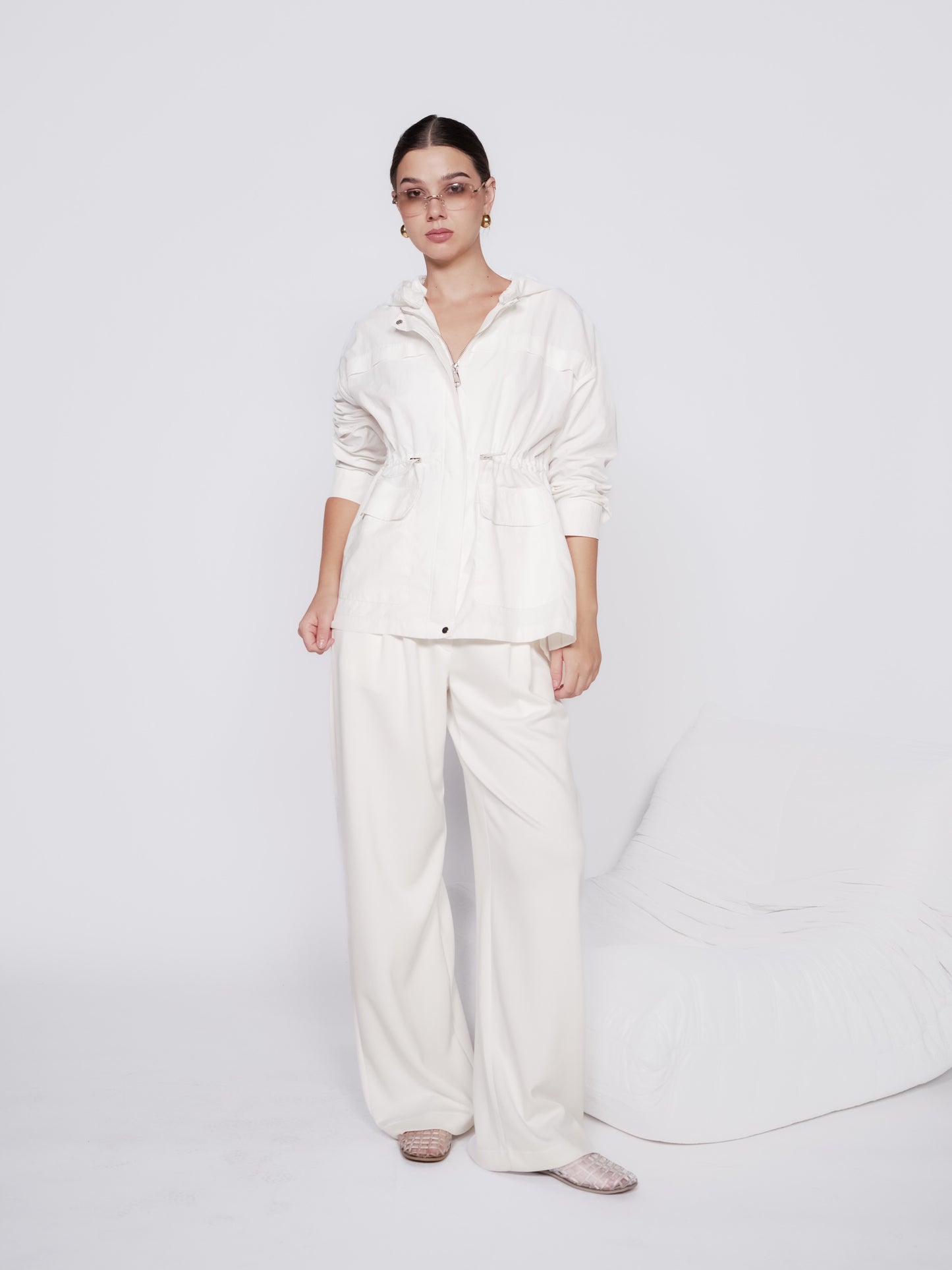 Iris Detachable-Hood Jacket