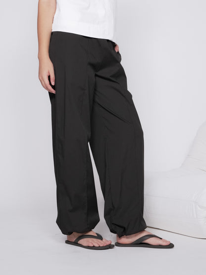 Lime Adjustable Hem Pants