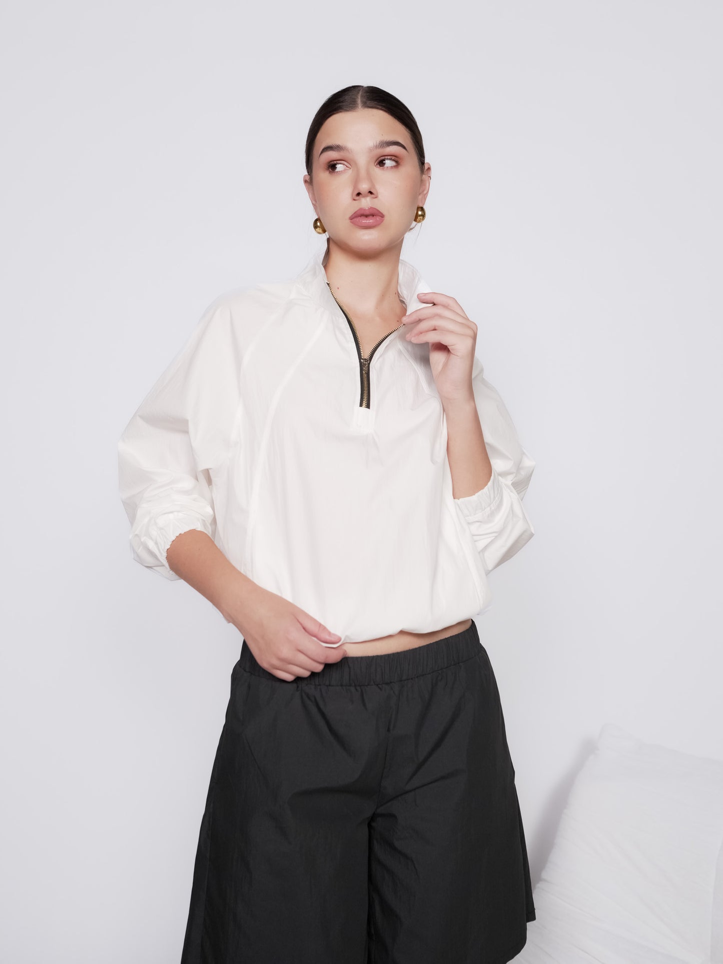 Thyme Zip Up Top