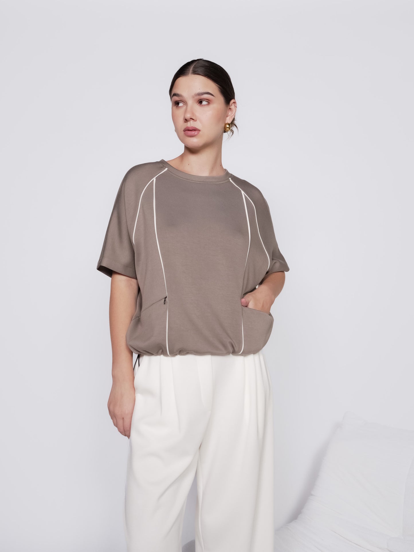 Verbena Piping-Detail Top