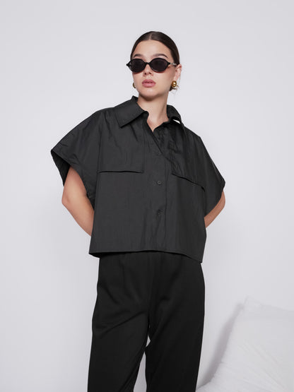Wasp Cape Blouse