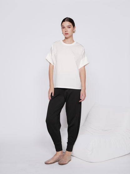 Pear Combi Batwing Sleeve Blouse