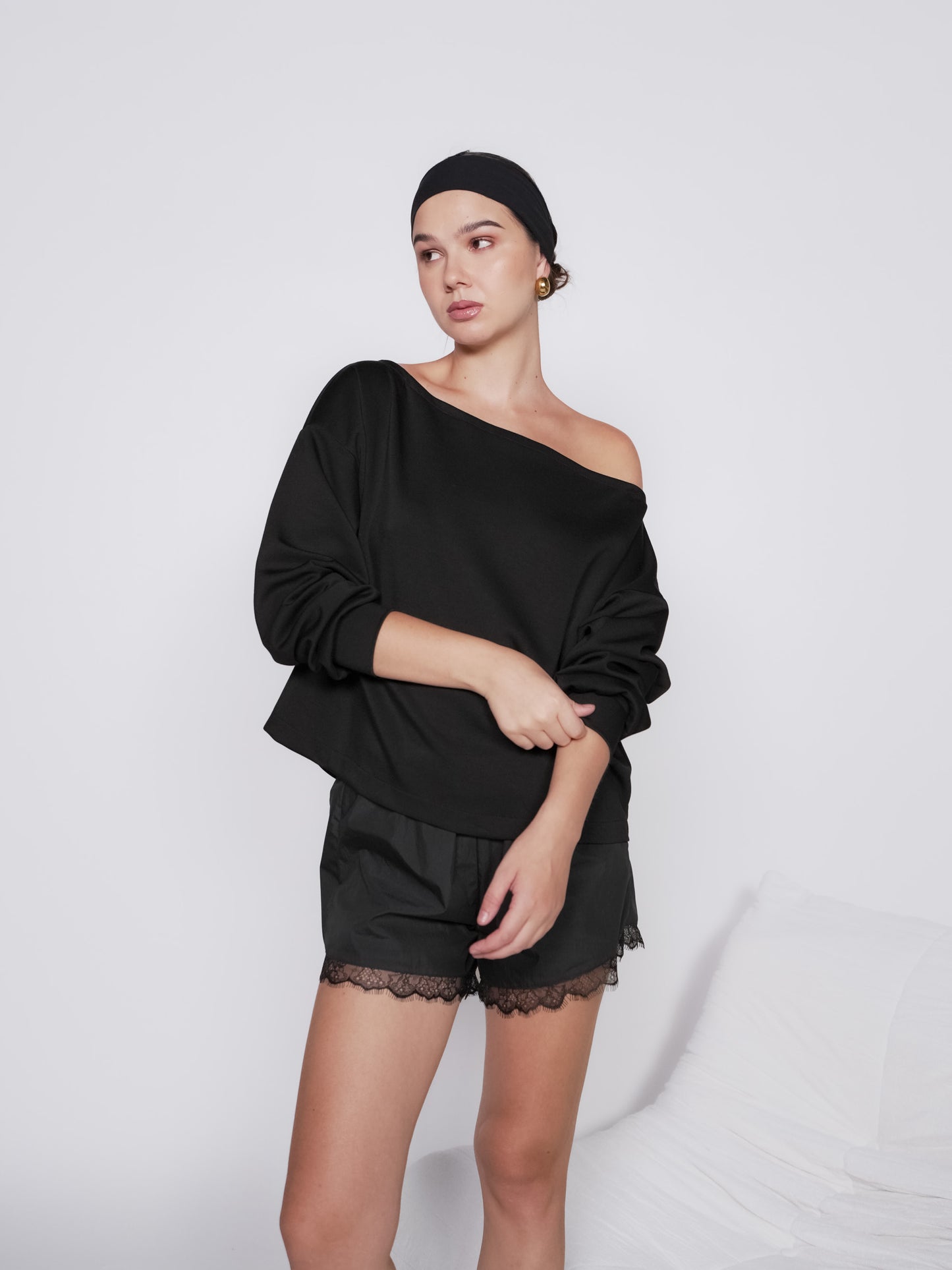 Lotus Off-shoulder Top
