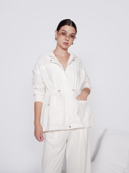Iris Detachable-Hood Jacket