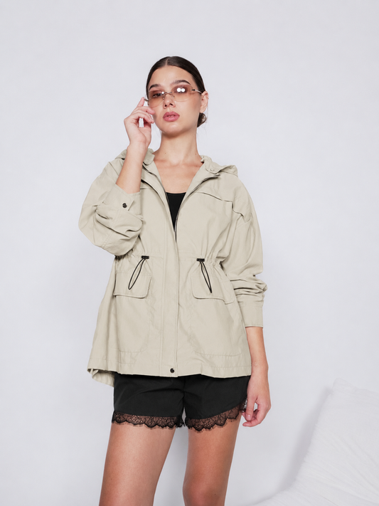 Iris Detachable-Hood Jacket