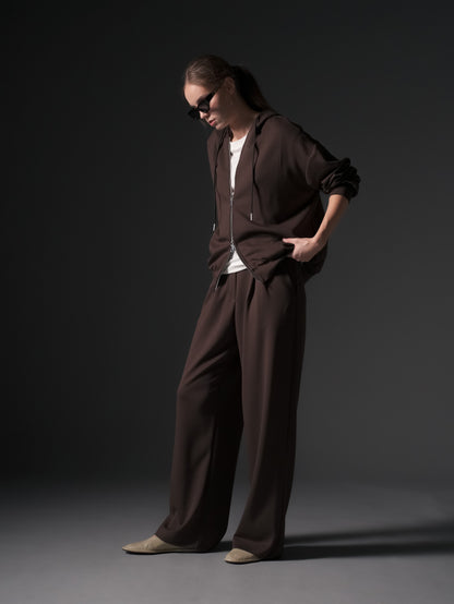 Bush Oversized-Hoodie Jacket