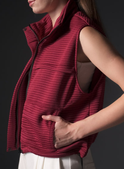 Maple Zip Vest