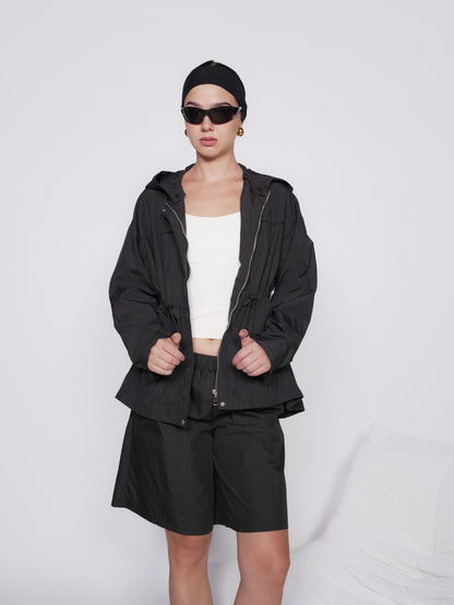 Iris Detachable-Hood Jacket