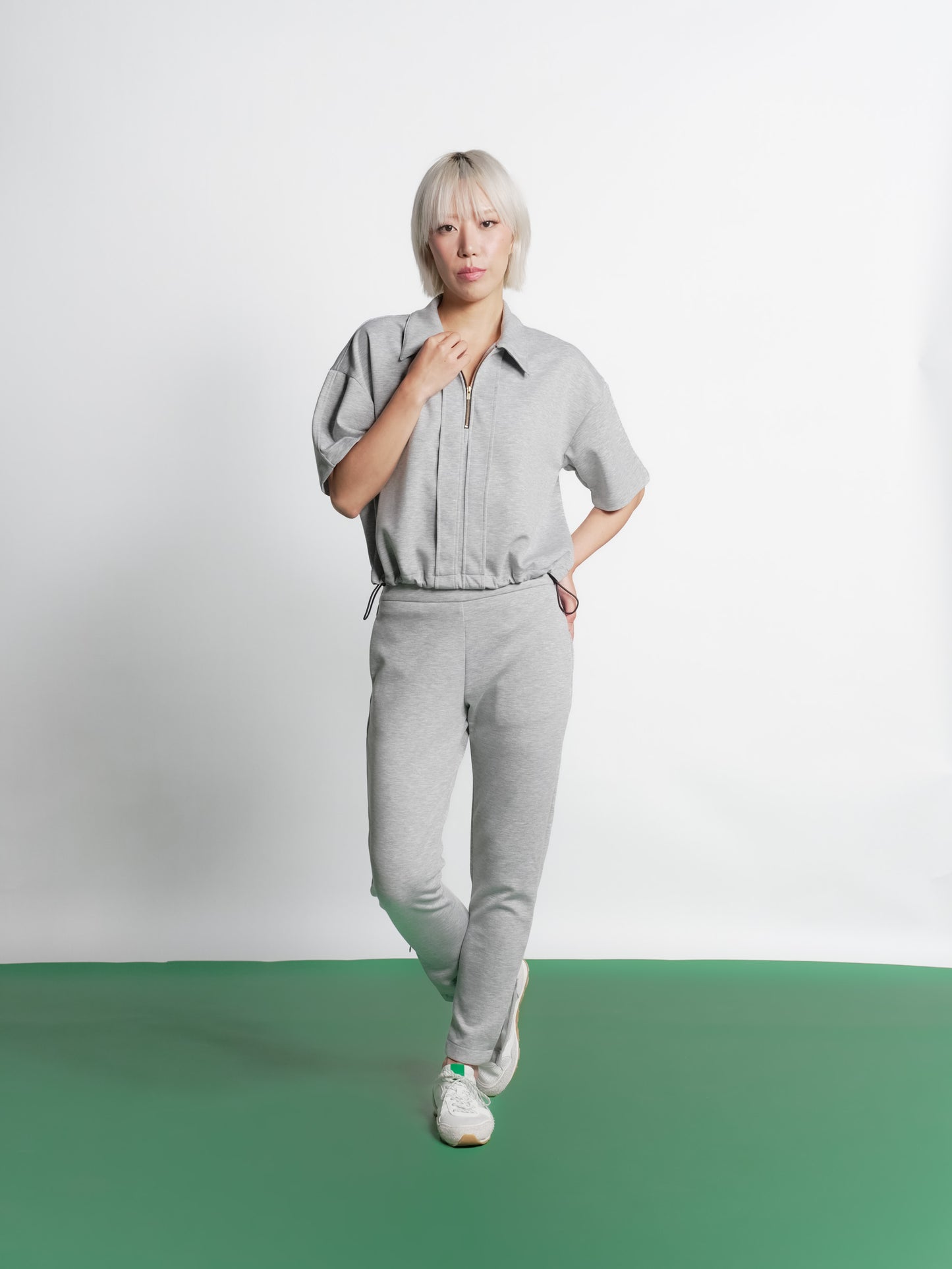 Fern Zip Top