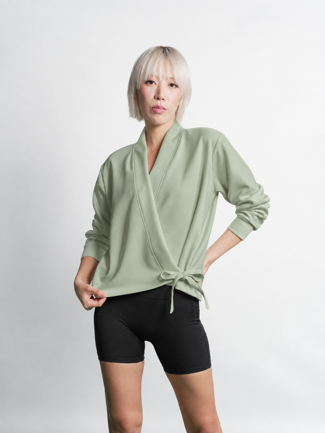 Oasis Wrap Top