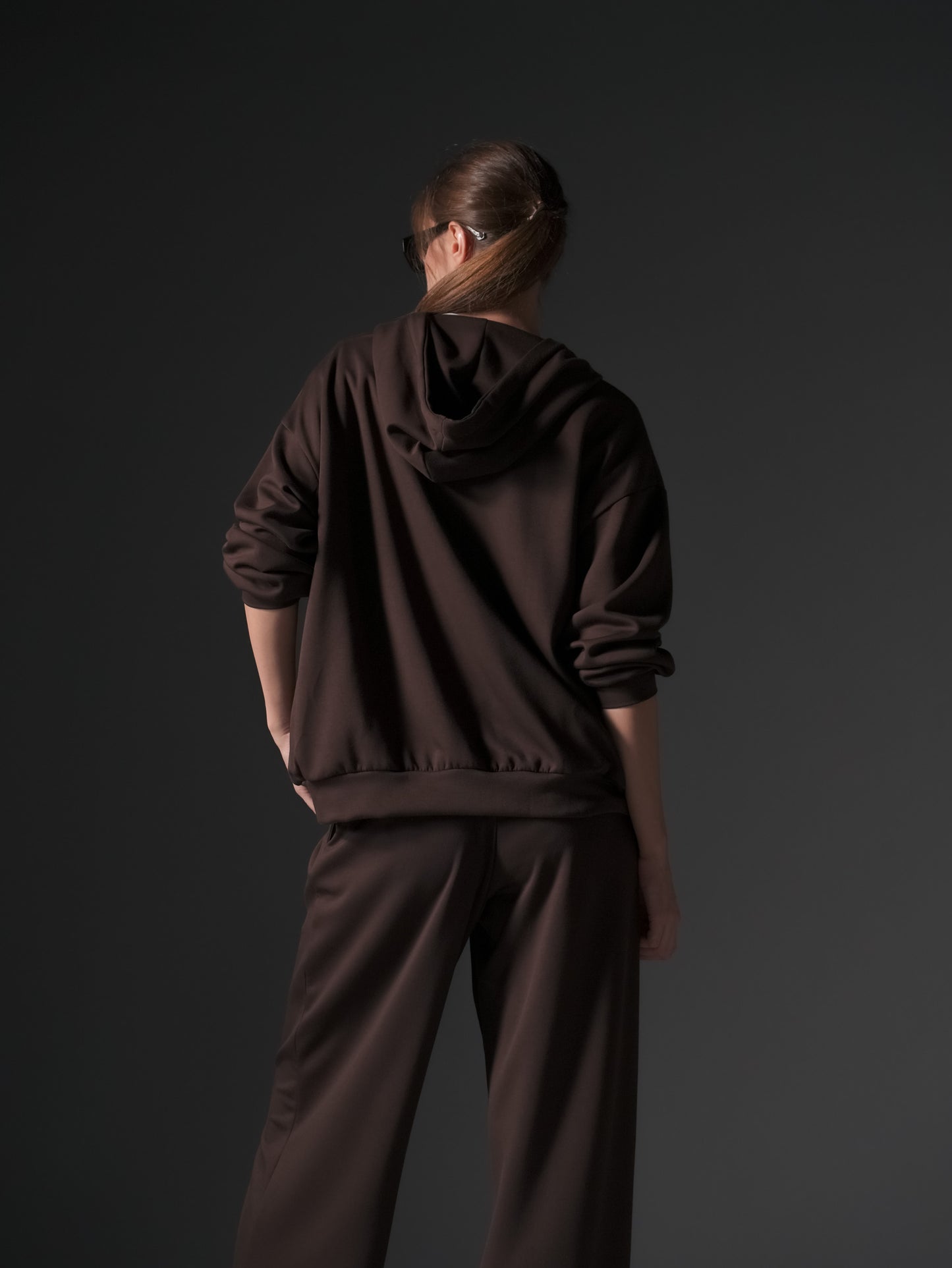 Bush Oversized-Hoodie Jacket