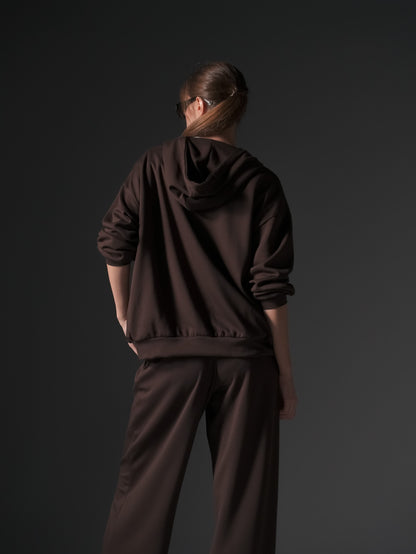 Bush Oversized-Hoodie Jacket