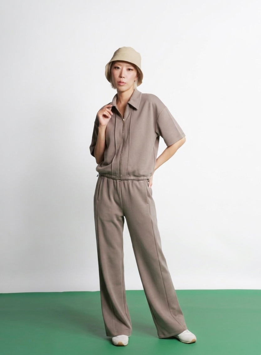 Fern Zip Top