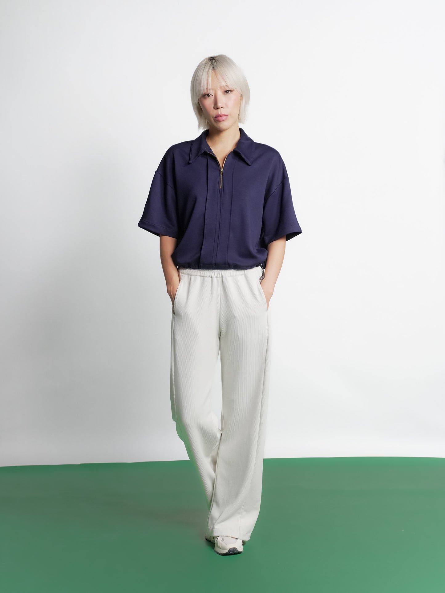 Fern Zip Top