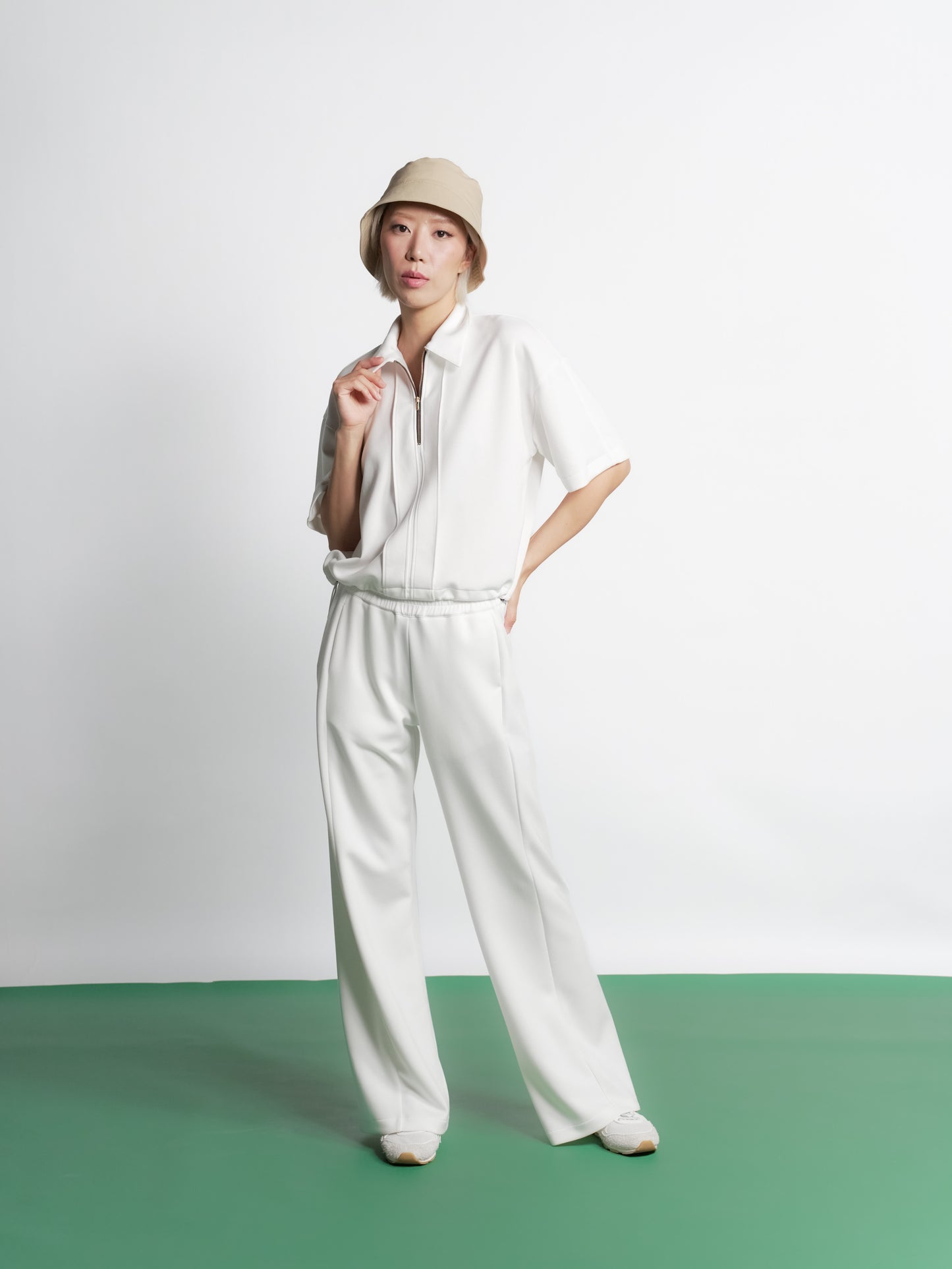 Fern Zip Top