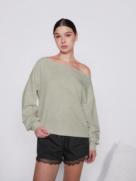 Lotus Off-shoulder Top