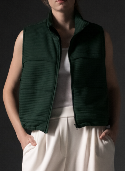 Maple Zip Vest