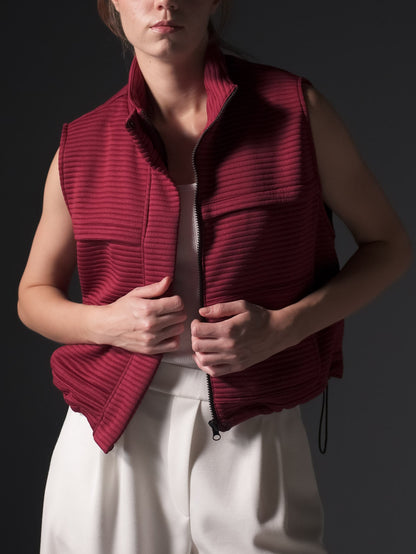 Maple Zip Vest