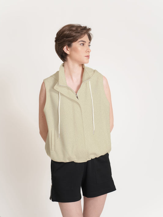 Summit Hood Vest Top