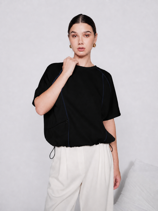 Verbena Piping-Detail Top