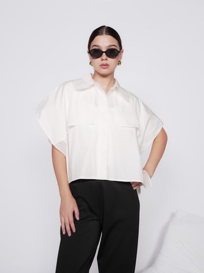 Wasp Cape Blouse